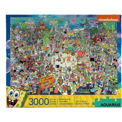 Aquarius SpongeBob SquarePants Bikini Bottom Puzzle - 3000 pieces Aquarius SpongeBob SquarePants Bikini Bottom Puzzle - 3000 pieces