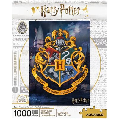 Puzzle Harry Potter Blason de Poudlard 1000 pièces - Puzzle - 71x51cm - Publicité Puzzle Harry Potter Blason de Poudlard 1000 pièces - Puzzle - 71x51cm - Publicité
