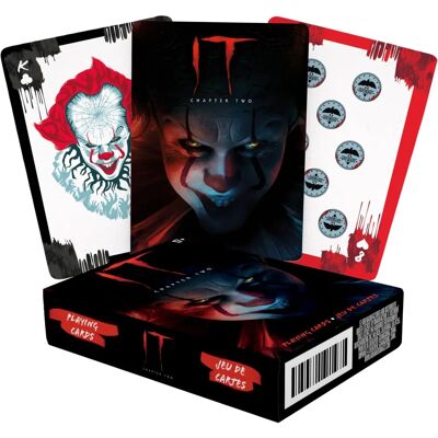 Cartes à Jouer Pennywise It Chapitre 2 - Cartes - Publicité Cartes à Jouer Pennywise It Chapitre 2 - Cartes - Publicité