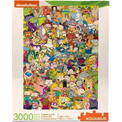 Puzzle Nickelodeon 3000 - Puzzle - Publicité Puzzle Nickelodeon 3000 - Puzzle - Publicité