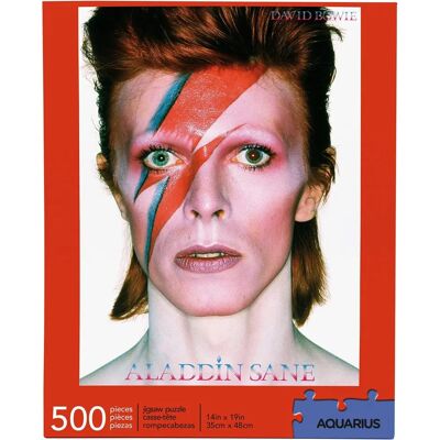 Aquarius David Bowie Puzzle - Aladdin Sane 500 Pieces Aquarius David Bowie Puzzle - Aladdin Sane 500 Pieces