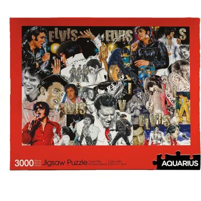 Aquarius Elvis Presley Collage Puzzle 3000 elementów - Puzzle Aquarius Elvis Presley Collage Puzzle 3000 elementów - Puzzle