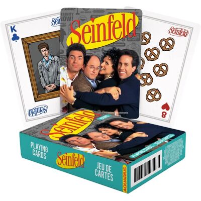 Jeu de Cartes Seinfeld Icons Aquarius - Produit Officiel Licencié - Publicité Jeu de Cartes Seinfeld Icons Aquarius - Produit Officiel Licencié - Publicité