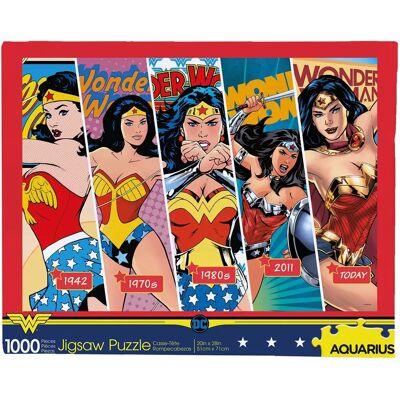 Puzzle Wonder Woman d'Aquarius - 1000 Pièces - Licence Officielle DC Comics - Publicité Puzzle Wonder Woman d'Aquarius - 1000 Pièces - Licence Officielle DC Comics - Publicité