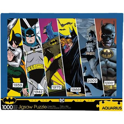 Puzzle de la chronologie de Batman d'Aquarius - 1000 Pièces - Publicité Puzzle de la chronologie de Batman d'Aquarius - 1000 Pièces - Publicité