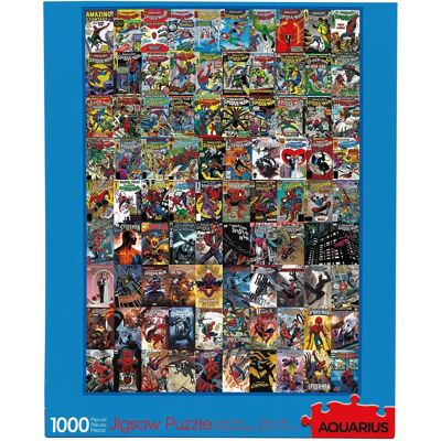 Aquarius Marvel Spider-Man Covers Puzzle 1000 Pieces - Jigsaw Puzzle Aquarius Marvel Spider-Man Covers Puzzle 1000 Pieces - Jigsaw Puzzle