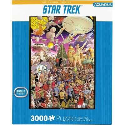 Puzzle Star Trek Original Series 3000 pièces - Collection - Publicité Puzzle Star Trek Original Series 3000 pièces - Collection - Publicité