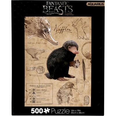 Puzzle Aquarius Niffler 500pcs - Animaux Fantastiques - Publicité Puzzle Aquarius Niffler 500pcs - Animaux Fantastiques - Publicité