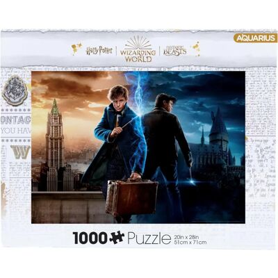 Puzzle Monde Magique de Harry Potter - 1000 Pièces - Publicité Puzzle Monde Magique de Harry Potter - 1000 Pièces - Publicité