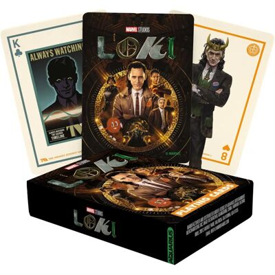 Cartes à jouer Marvel Loki d'Aquarius - Idée Cadeau Parfaite - Publicité Cartes à jouer Marvel Loki d'Aquarius - Idée Cadeau Parfaite - Publicité