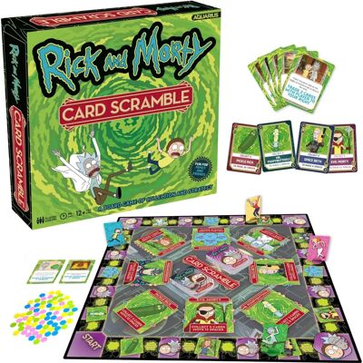 Gioco da Tavolo Rick & Morty Card Scramble - Divertimento in Famiglia Gioco da Tavolo Rick & Morty Card Scramble - Divertimento in Famiglia