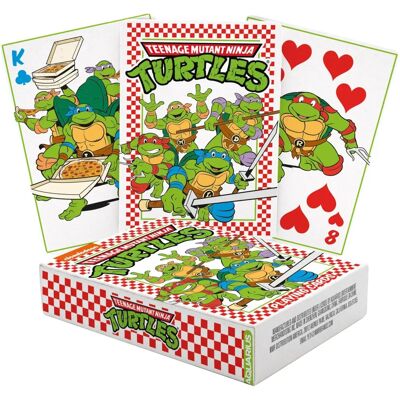 Paquet de Cartes Teenage Mutant Ninja Turtles - Cartes à jouer - Publicité Paquet de Cartes Teenage Mutant Ninja Turtles - Cartes à jouer - Publicité