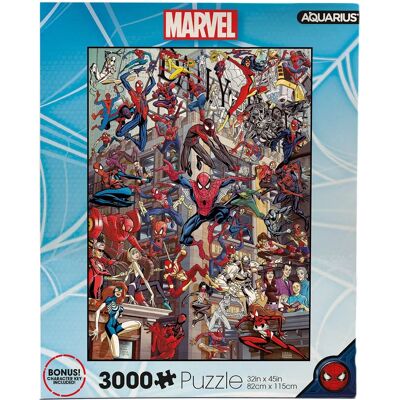Puzzle Spider-Man Aquarius Heroes - 3000 Pièces - Marvel Officiel - Publicité Puzzle Spider-Man Aquarius Heroes - 3000 Pièces - Marvel Officiel - Publicité