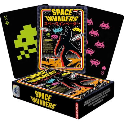 NMR Brands Space Invaders Cartes - Jeu familial - Publicité NMR Brands Space Invaders Cartes - Jeu familial - Publicité