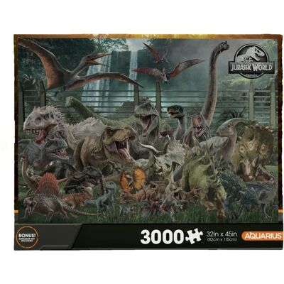 Puzzle Jurassic World 3000 pièces Nmr Brands - Licence officielle Puzzle Jurassic World 3000 pièces Nmr Brands - Licence officielle