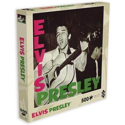 PHD Merchandise Elvis Presley 56 Rock Saws Puzzle - 500 Pièces - 41 x 41 cm - Publicité PHD Merchandise Elvis Presley 56 Rock Saws Puzzle - 500 Pièces - 41 x 41 cm - Publicité