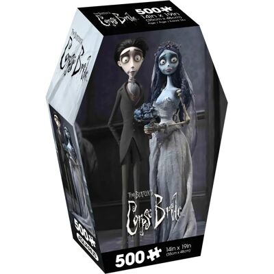 Aquarius Corpse Bride Puzzle Victor Emily Coffin Box 500pcs Aquarius Corpse Bride Puzzle Victor Emily Coffin Box 500pcs