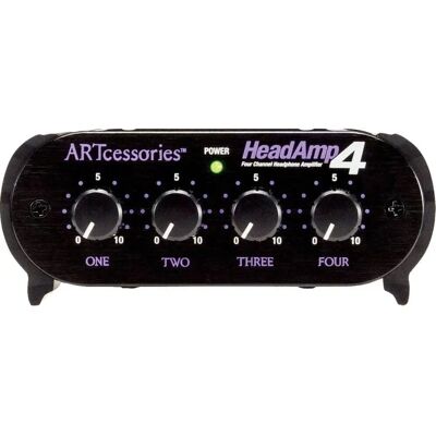 ART HeadAmp 4 Amplificateur pour Casques - 4 canaux ART HeadAmp 4 Amplificateur pour Casques - 4 canaux