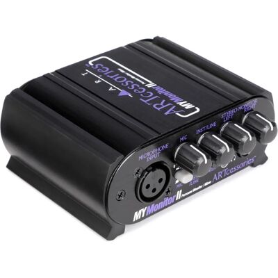 ART MyMONITORII Amplificatore per Cuffie - Cuffie, Microfono, Monitor Personale ART MyMONITORII Amplificatore per Cuffie - Cuffie, Microfono, Monitor Personale