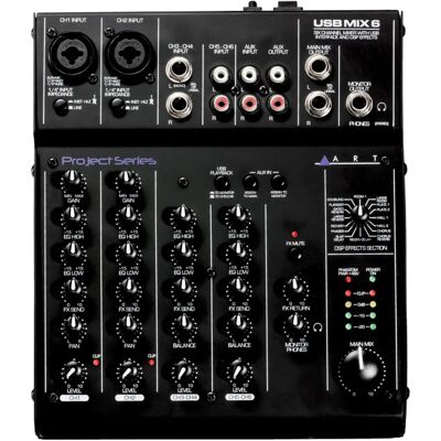 Art Pro Audio USBMix6 - Publicité Art Pro Audio USBMix6 - Publicité