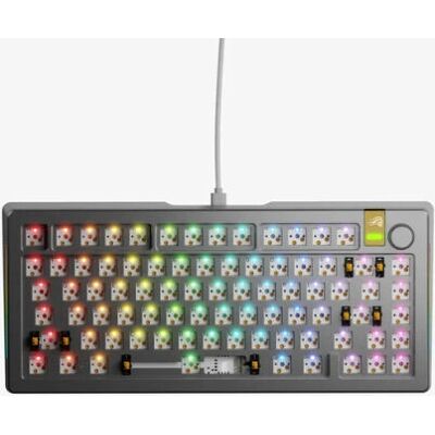 Glorious GMMK 3 PRO HE Barebones billentyűzet - 75% ANSI - Ezüst Glorious GMMK 3 PRO HE Barebones billentyűzet - 75% ANSI - Ezüst
