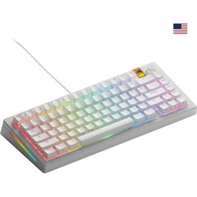 Glorious GMMK 3 HE 75% White - Mechanical Keyboard Glorious GMMK 3 HE 75% White - Mechanical Keyboard