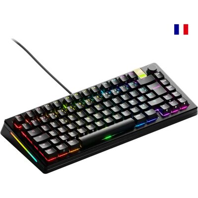 Clavier pré-assemblé Glorious Gaming GMMK 3 PRO HE 75%, AZERTY français - Noir Clavier pré-assemblé Glorious Gaming GMMK 3 PRO HE 75%, AZERTY français - Noir
