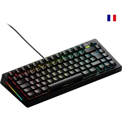 Testreszabható mechanikus játékbillentyűzet GMMK 3 a Glorious Gaming-től - Francia AZERTY Testreszabható mechanikus játékbillentyűzet GMMK 3 a Glorious Gaming-től - Francia AZERTY