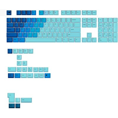 Glorious PC Gaming Race Glorious Gpbt Gradient Keycaps - Ocean - Layout ANSI - PBT Glorious PC Gaming Race Glorious Gpbt Gradient Keycaps - Ocean - Layout ANSI - PBT