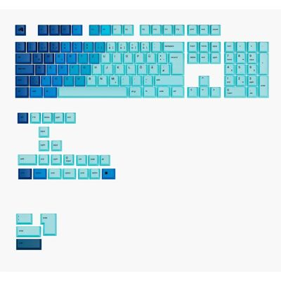 Glorious GPBT Gradient Keycaps - Ocean - Układ ISO - PBT - Dye-Sub Glorious GPBT Gradient Keycaps - Ocean - Układ ISO - PBT - Dye-Sub