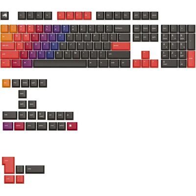Glorious PC Gaming Race Glorious Gpbt Gradient Keycaps - Celestial Fire - ANSI Layout Glorious PC Gaming Race Glorious Gpbt Gradient Keycaps - Celestial Fire - ANSI Layout