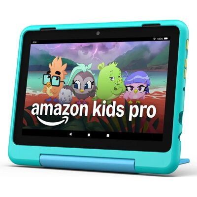Tablette Amazon Fire HD 8 Kids Pro - 8 pouces, 32 Go, Bleu Tablette Amazon Fire HD 8 Kids Pro - 8 pouces, 32 Go, Bleu