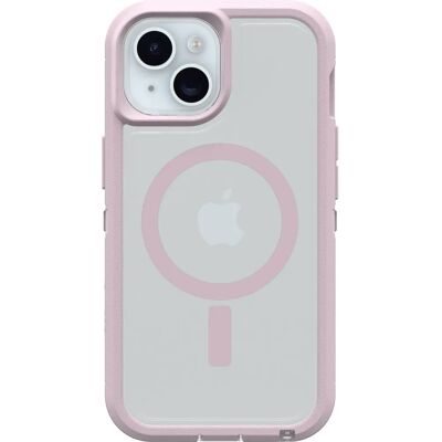 OtterBox Defender XT Clear MagSafe Puhelimen suojus - 15,5 cm (6,1") Pinkki - Puhelimen suojus OtterBox Defender XT Clear MagSafe Puhelimen suojus - 15,5 cm (6,1") Pinkki - Puhelimen suojus