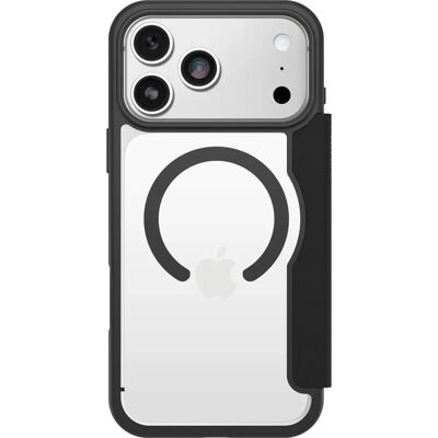 Custodia per cellulare OtterBox React Folio MagSafe - 17,5 cm (6,9") Nero, Trasparente Custodia per cellulare OtterBox React Folio MagSafe - 17,5 cm (6,9") Nero, Trasparente