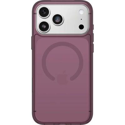 Coque OtterBox Symmetry Clear MagSafe pour iPhone - Rose & Transparente - Publicité Coque OtterBox Symmetry Clear MagSafe pour iPhone - Rose & Transparente - Publicité