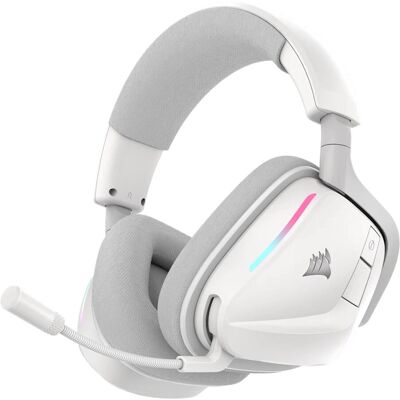 Corsair VOID WIRELESS v2 Headset - Kabellos & Kabel Gaming Bluetooth Weiß Corsair VOID WIRELESS v2 Headset - Kabellos & Kabel Gaming Bluetooth Weiß