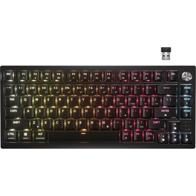 Corsair K65 Plus Bezprzewodowa Mechaniczna Klawiatura - RGB - US QWERTY - Czarna Corsair K65 Plus Bezprzewodowa Mechaniczna Klawiatura - RGB - US QWERTY - Czarna