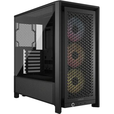 Skříň PC Corsair Frame 4000D RS ARGB Střední věž - Černá Skříň PC Corsair Frame 4000D RS ARGB Střední věž - Černá
