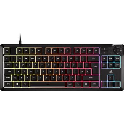 Corsair K55 CORE TKL RGB Gaming Keyboard UK Black Corsair K55 CORE TKL RGB Gaming Keyboard UK Black