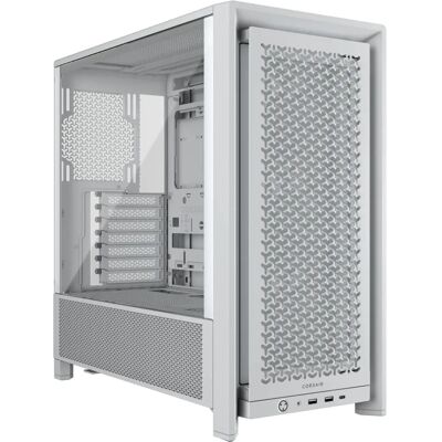 Corsair Fehér 4000D RS Mid-Tower PC ház - ATX, E-ATX, Micro-ATX, Mini-ITX Corsair Fehér 4000D RS Mid-Tower PC ház - ATX, E-ATX, Micro-ATX, Mini-ITX