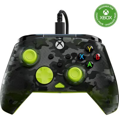 Controlador cableado Turtle Beach Rematch Core - Negro y Amarillo - Gamepad para Xbox y PC Controlador cableado Turtle Beach Rematch Core - Negro y Amarillo - Gamepad para Xbox y PC