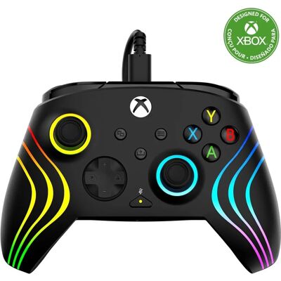 Turtle Beach Afterglow Wave - Kabelový RGB ovladač pro Xbox, PC - Černý Turtle Beach Afterglow Wave - Kabelový RGB ovladač pro Xbox, PC - Černý