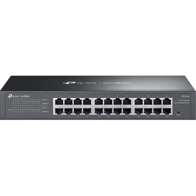 TP-Link - ES224G - 24-Port - Boîtier métallique - Switch réseau TP-Link - ES224G - 24-Port - Boîtier métallique - Switch réseau