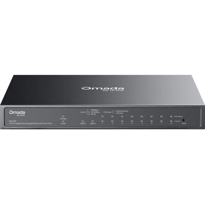 TP-Link - ES210GP - 8 PoE+ RJ45 - SFP combo - Przełącznik sieciowy TP-Link - ES210GP - 8 PoE+ RJ45 - SFP combo - Przełącznik sieciowy