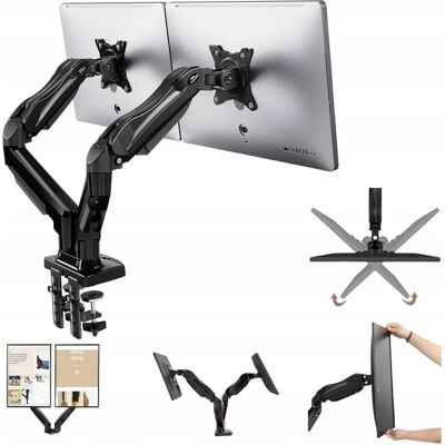 Huanuo - DualArm - 13-32in - VESA75/100 - Uchwyt monitora Huanuo - DualArm - 13-32in - VESA75/100 - Uchwyt monitora