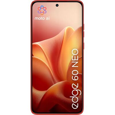 Motorola Edge 60 Neo - Pantone Poinciana - 256GB - Smartphone Motorola Edge 60 Neo - Pantone Poinciana - 256GB - Smartphone