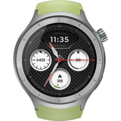 Motorola Moto Watch 3 - Reloj inteligente - Plata - 1,43" OLED Motorola Moto Watch 3 - Reloj inteligente - Plata - 1,43" OLED