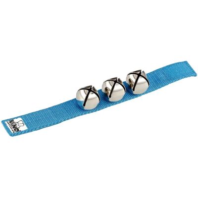 Campana da polso Nino Percussion - Blu - Percussioni per bambini Campana da polso Nino Percussion - Blu - Percussioni per bambini