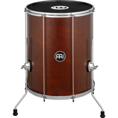 Surdo Meinl 18 x 22 pouces - Bois dur, Synthétique, Pieds réglables - Publicité Surdo Meinl 18 x 22 pouces - Bois dur, Synthétique, Pieds réglables - Publicité