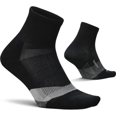 Feetures Elite Light Cushion Quarter Strumpor - Svart - Strumpor Feetures Elite Light Cushion Quarter Strumpor - Svart - Strumpor